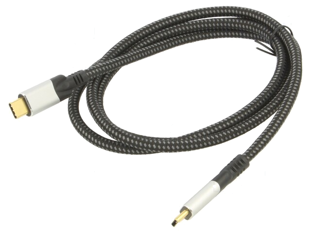 Kabel; Thunderbolt 3,USB 4.0; USB-C-stekker,aan beide zijden Kabel; Thunderbolt 3,USB 4.0; USB-C-stekker,aan beide zijden